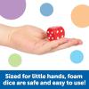 Learning Resources Foam Dice: Dot Dice – Early Math Skills, Board Games, Classroom Must Haves, Back to School, Set of 2, Grades PreK+, Ages 3+