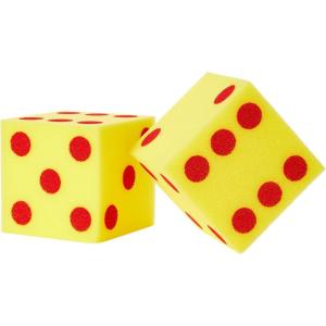 Giant Soft Cubes Dot 2/pk 5 Inch Cube Square(standard size)