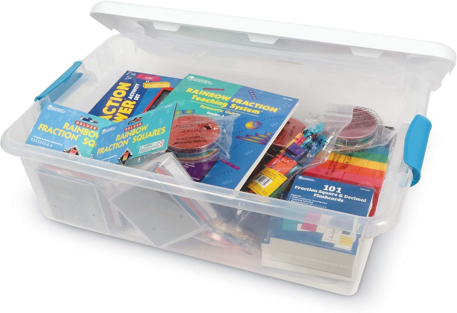image:imageLearning Resources Rainbow Fraction Teaching System Kit