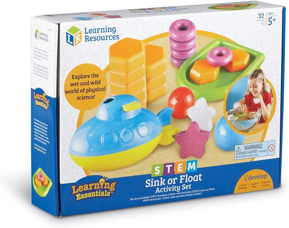 image:imageLearning Resources STEM Sink or Float Activity Set Early Science Concepts 32 Pieces Ages 5