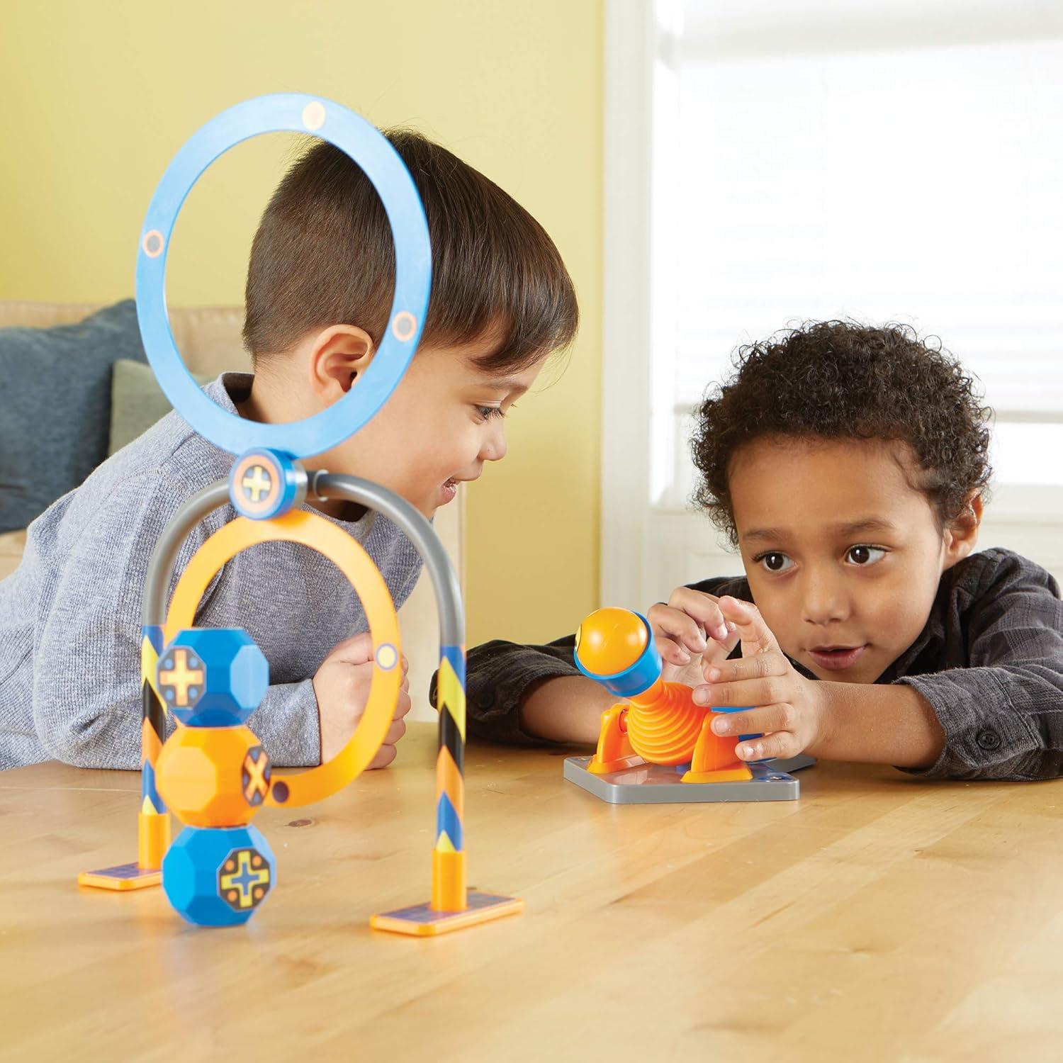 image:imageLearning Resources Turbopop Stem Challenge Toy Physics amp Engineering Game Critical Thinking Game 16 Pieces Ages 5