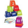 Learning Resources Number Stackers – Math Manipulatives, Addition and Subtraction Flash Cards, Counting Activities, Montessori, Fine Motor Skills, Problem Solving, Classroom Must Haves, Gifts for Kids