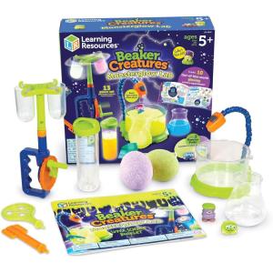 Learning Resources Beaker Creatures Monsterglow Lab -Educational Science Kits for Kids, Kindergartner Games, Homeschool STEM Toys, Ages 5+