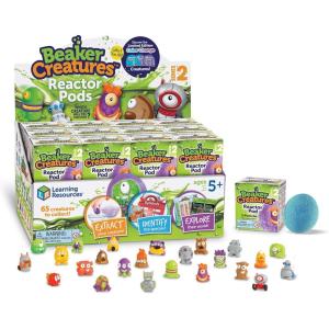 Learning Resources Beaker Creatures Reactor Pods Series 2, 24 Pack, Homeschool, STEM Science Toy, Ages 5+