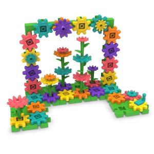 Learning Resources GardenGears Building Set – Hands-On Educational Construction & Engineering, Preschool STEM Building Sets, Toys for Kids, Montessori, Fine Motor Games, Gifts for Kids