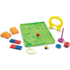 Learning Resources STEM Magnets Activity Set, Science Lessons, 24 Pieces, Ages 5+