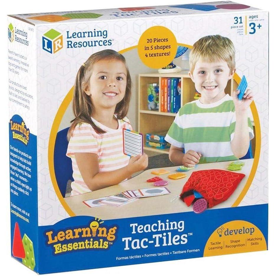 image:imageLearning Resources Teaching TacTiles Handson Learning Set of 20 Pieces Ages 3Classic