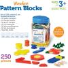 Learning Resources Wooden Pattern Blocks – Educational Toys and Tangram Puzzle Manipulatives for Kindergarten, Early Math Toys, Wood Pattern Blocks for Classroom and Homeschool, Teacher Must Haves