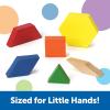 Learning Resources Wooden Pattern Blocks – Educational Toys and Tangram Puzzle Manipulatives for Kindergarten, Early Math Toys, Wood Pattern Blocks for Classroom and Homeschool, Teacher Must Haves