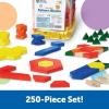Learning Resources Wooden Pattern Blocks – Educational Toys and Tangram Puzzle Manipulatives for Kindergarten, Early Math Toys, Wood Pattern Blocks for Classroom and Homeschool, Teacher Must Haves