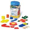 Learning Resources Wooden Pattern Blocks – Educational Toys and Tangram Puzzle Manipulatives for Kindergarten, Early Math Toys, Wood Pattern Blocks for Classroom and Homeschool, Teacher Must Haves