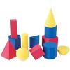 Learning Resources Hands-On Soft Geosolids, Soft Foam 3D Shapes, Set of 12, Ages 5+