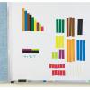 Learning Resources Magnetic Cuisenaire Rods, Early Match Concepts, School Supplies, Multicolor, 64 Pieces