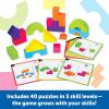 Learning Resources Mental Blox 360 Degree 3-D Building Game – 55 Pieces, Ages 5+ Educational Board Games, Mental Puzzles for Kids, Brain Teaser Games