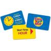 Learning Resources Time Activity Mat, Homeschool, Learning Clock, Classroom Activity, Ages 5+