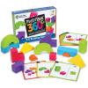 Learning Resources Mental Blox 360 Degree 3-D Building Game – 55 Pieces, Ages 5+ Educational Board Games, Mental Puzzles for Kids, Brain Teaser Games