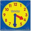 Learning Resources Time Activity Mat, Homeschool, Learning Clock, Classroom Activity, Ages 5+