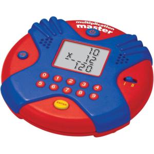 Learning Resources Multiplication Master Electronic Flash Card, Math Skills, Varying Skill Levels, Ages 7+