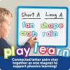 Learning Resources Phonics Magnets – Magnetic ABC, Alphabet Recognition for Preschoolers, Phonics and Spelling, Classroom, Teach Toddler Reading, Language Development, Educational Toy, Gifts for Kids