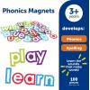 Learning Resources Phonics Magnets – Magnetic ABC, Alphabet Recognition for Preschoolers, Phonics and Spelling, Classroom, Teach Toddler Reading, Language Development, Educational Toy, Gifts for Kids