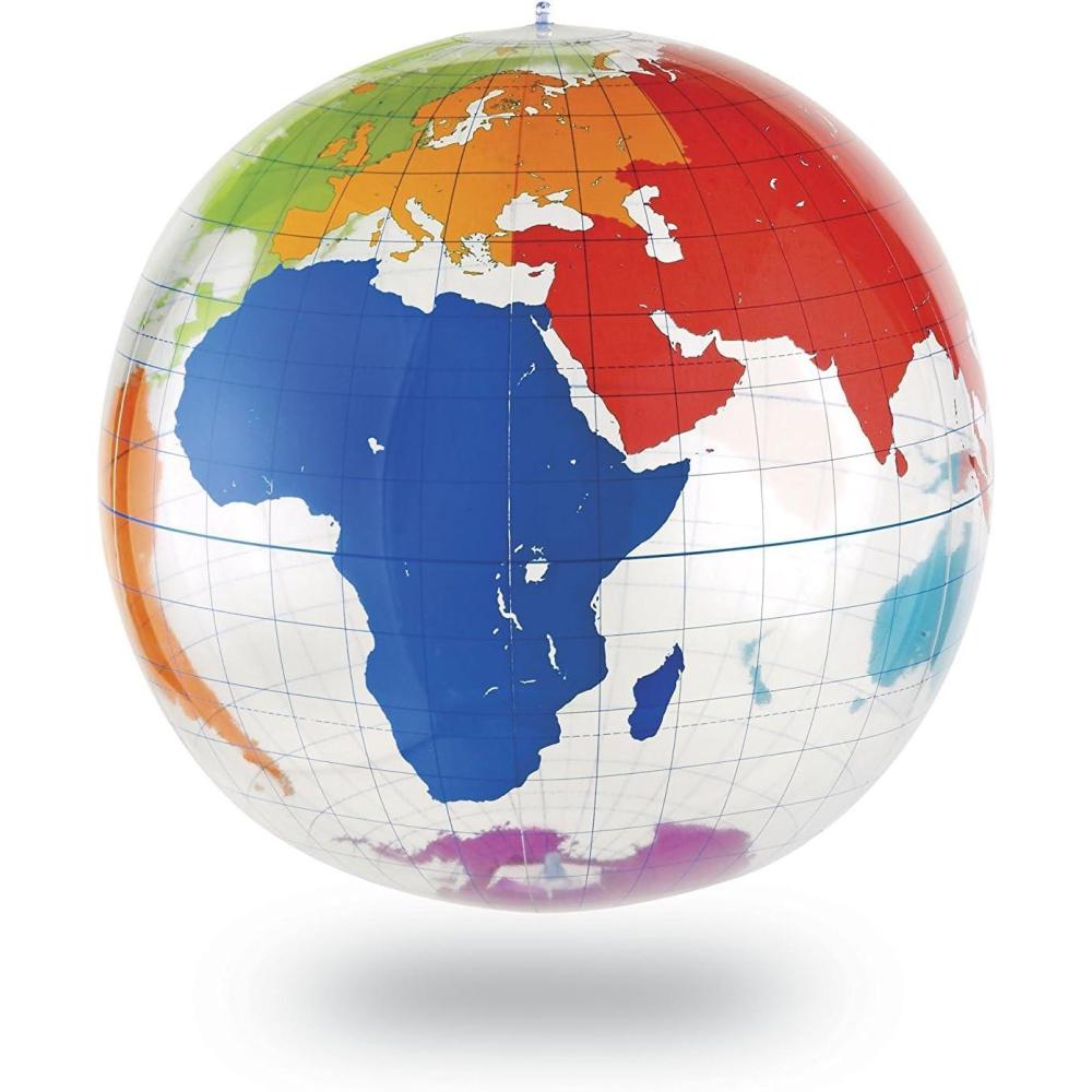 image:imageLearning Resources Inflatable Labeling Globe Geography Class Supplies for Kids Inflatable Earth Classroom Science Supplies