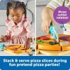 Learning Resources New Sprouts Pizza Night – Imaginative Play Food Set for Kids, Role Play, Toddler Pretend Kitchen Set, Fine Motor Skills, Turn Taking Games, Social Emotional Learning