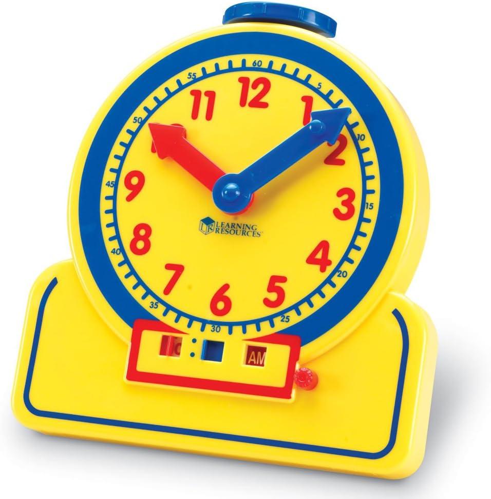 image:imageLearning Resources Primary Time Teacher Jr 12 Hour Yellow
