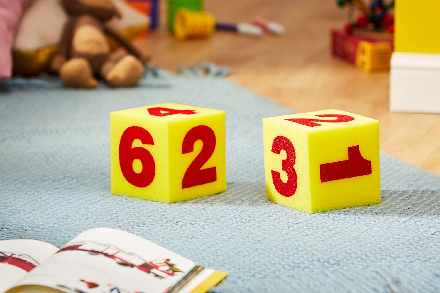 image:imageLearning Resources Giant Soft Cubes Numerals
