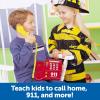 Learning Resources Teaching Telephone – 1 Piece, Ages 3+ Toddler Learning Toys, Pretend Play Telephone, Toy Telephone, Phone for Kids, Pre-Recorded Greetings, Develops Memory Skills