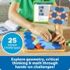 Learning Resources STEM Explorers Math Mosaics – Geometry Math Manipulatives, Montessori Symmetry and Patterning, Critical Thinking for Students, Fine Motor Skills, Puzzle Tile, Back to School