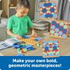 Learning Resources STEM Explorers Math Mosaics – Geometry Math Manipulatives, Montessori Symmetry and Patterning, Critical Thinking for Students, Fine Motor Skills, Puzzle Tile, Back to School