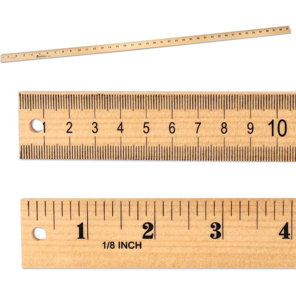 image:imageLearning Resources Wooden Meter Stick Ruler Classroom Supplies Measuring Ages 5