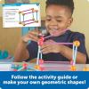 Learning Resources STEM Explorers Geomakers – 58 Pieces, Ages 5+ STEM Toys for Kids, Kindergartner Learning Toys, Shapes for Kids(1 Count (Pack of 1))