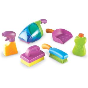 Learning Resources New Sprouts Clean It! Toddler Playset, Pretend and Learn, 6 Pieces, Ages 2 +