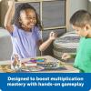 Learning Resources Wizards of Mathland – Multiplication Math Games for Kids, 2nd – 3rd Grade Classroom Board Game, Fun Educational Homeschool Games for Elementary Kids, Math Learning Board Game