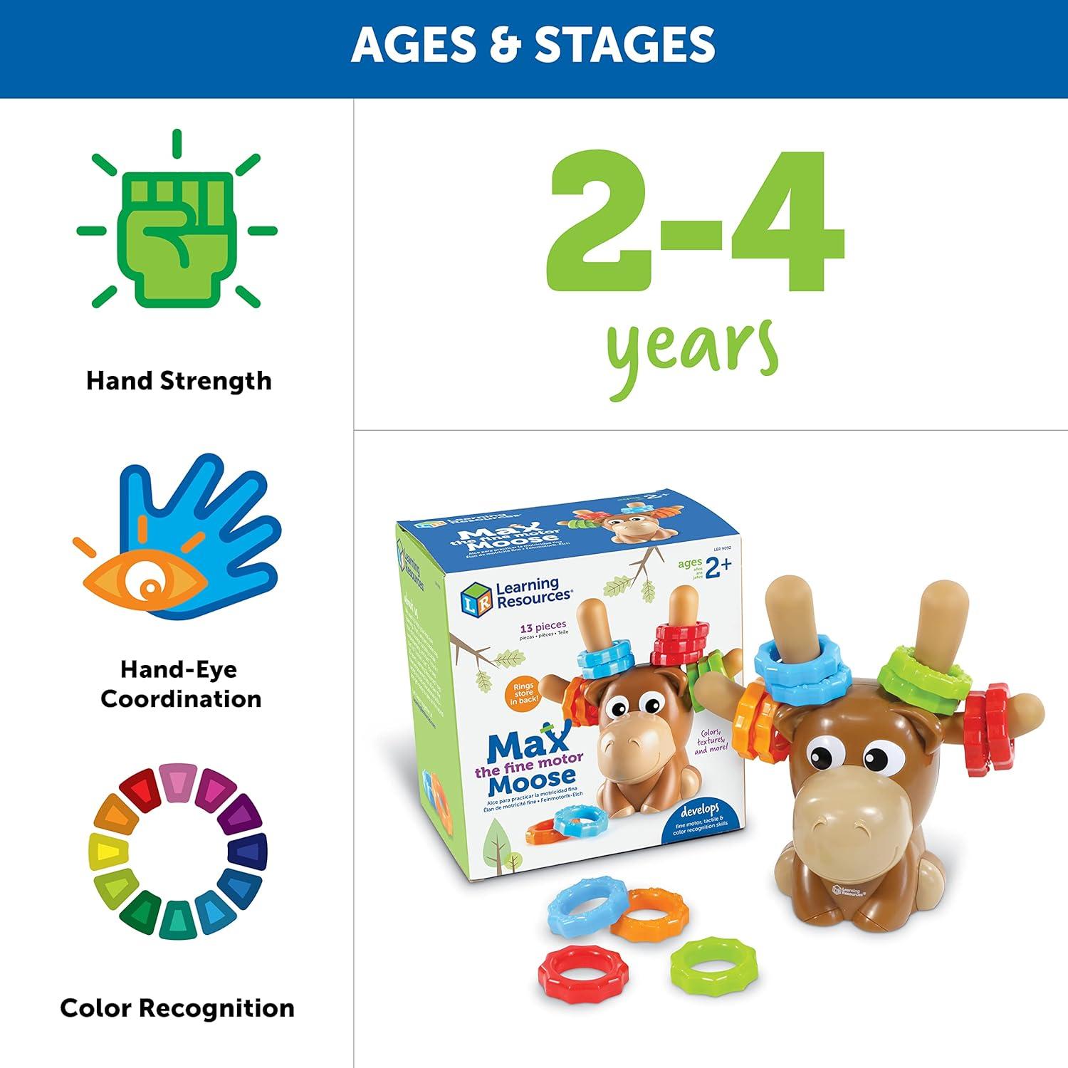 imageLearning Resources Carlos Le Cactus pour Compter Jouets de la Petite enfance motricit Fine Jouets ducatifs 16 pices 18 Moislan