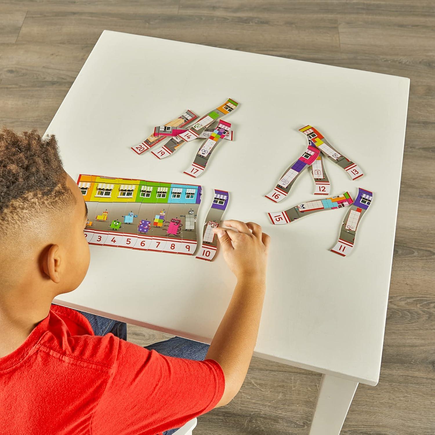 imageLearning Resources Numberblocks Puzzle ducatif 3 Pices x20 Apprendre Compter de 1 20 Cadeau Nol Enfant 3 Ans Srie TV PopulaireFormation de ranges