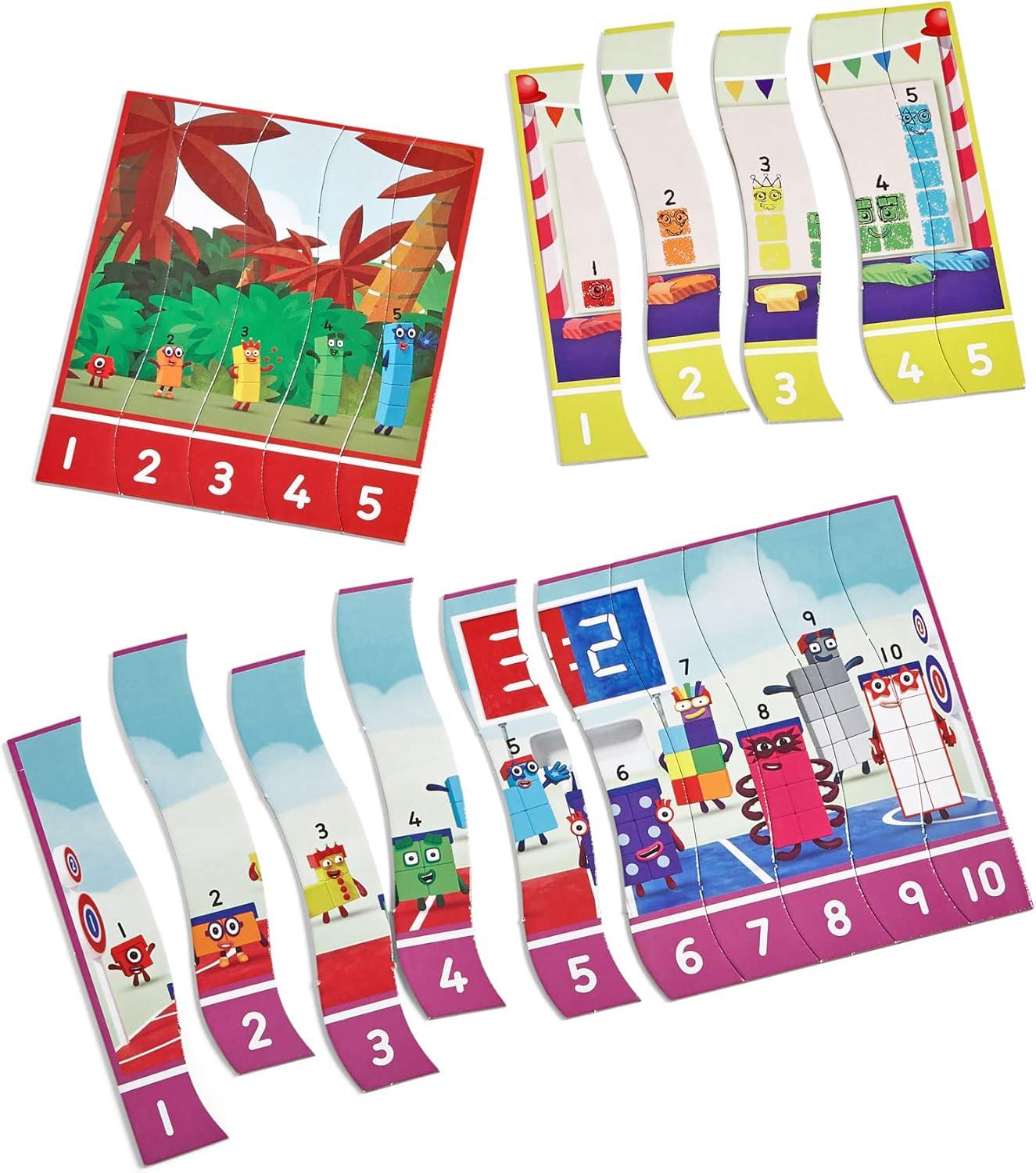 imageLearning Resources Numberblocks Puzzle ducatif 3 Pices x20 Apprendre Compter de 1 20 Cadeau Nol Enfant 3 Ans Srie TV PopulaireFormation de ranges