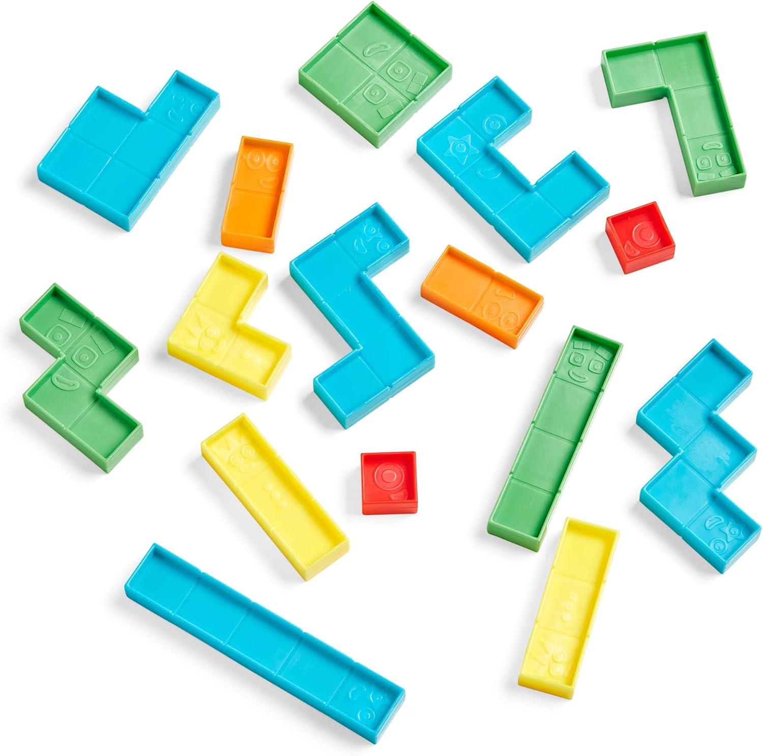 imageLearning Resources Puzzle Numberblocks Jouet ducatif pour Garons et Filles de 3 Ans et Plus 50 Puzzles 4 Niveaux Jeu de Voyage Inspir de la Srie Tlvise Numberblocks CasseTte Stimulant