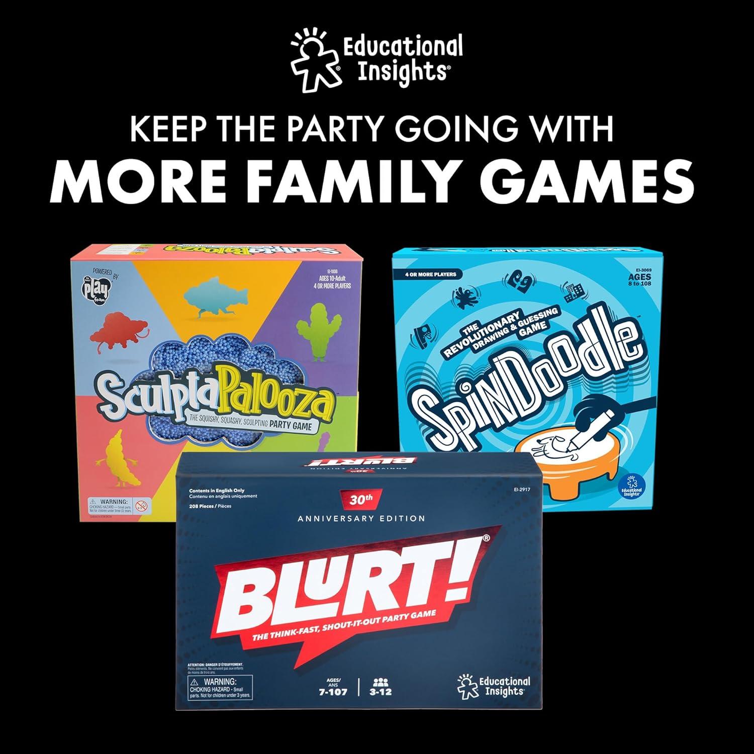 imageLearning Resources Wordgency Portable Electronic Game for Learning and Practicing English Play with Family and Friends 1 to 4 Players 200 Categories with 2 Modes Ages 7