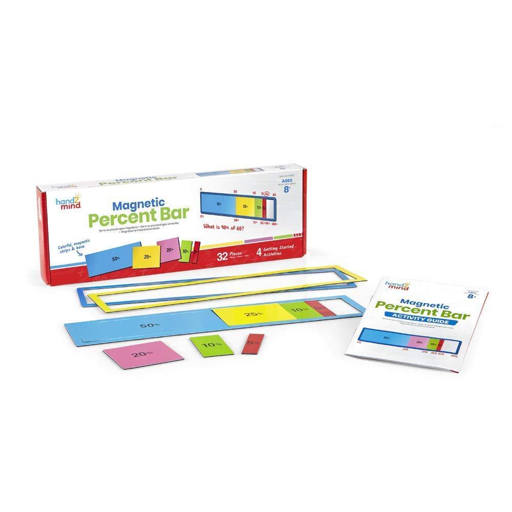 imageLearning Resources Barre de pourcentages de dmonstration aimanteDmonstration magntique