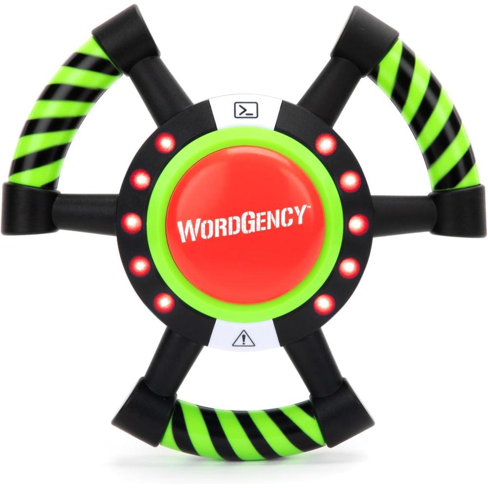 imageLearning Resources Wordgency Portable Electronic Game for Learning and Practicing English Play with Family and Friends 1 to 4 Players 200 Categories with 2 Modes Ages 7