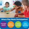Learning Resources Buzzers de Réponse – Lot de 4 Boutons Sonores Colorés – Jeu Quiz Famille et Classe – Enfant 3 Ans – Idée Cadeau Noël(Jeu de 4)