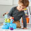 Learning Resources Carlos Le Cactus pour Compter, Jouets de la Petite enfance, motricité Fine, Jouets éducatifs, 16 pièces, 18 Mois(hippopotame)