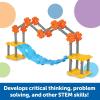 Learning Resources Constructeurs de ponts STEM Explorers de, 72 pièces, à partir de 5 Ans, Jouets STEM, Jeux de Construction STEM, Kits STEM, projets STEM pour Enfants, Jouets à Construire soi-même(Constructeurs de ponts)