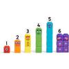Learning Resources Ensemble d&rsquo;activités avec cubes MathLink Ferme de moutons Numberblocks, jouets du dessin animé, jeu de maths et nombres, jeu de ferme, 10 activités mathématiques incluses, dès 3 ans