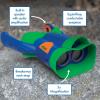 Learning Resources Jumelles Kidnoculars Extreme – GeoSafari Jr, Blue