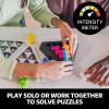 Learning Resources Kanoodle Pyramid Brain & Logic Puzzle Challenge Game, Jeux de Puzzle pour Enfants, 200 Puzzles en 2D et 3D, 7 Ans et Plus
