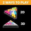 Learning Resources Kanoodle Pyramid Brain & Logic Puzzle Challenge Game, Jeux de Puzzle pour Enfants, 200 Puzzles en 2D et 3D, 7 Ans et Plus