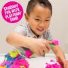 Learning Resources Kit Sensoriel de Playfoam, 3 Couleurs de Sable Avec 5 Outils, à Malaxer, Mélanger et Modeler, Classe de Maternelle Tout-Petits, Cadeaux Pour Garçons et Filles, Âges 3+